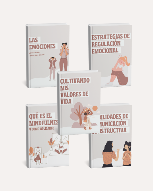 Pack Materiales Terapéuticos Customizables para Psicólogos (Sin BONUS Duelo) Cintia Tur Psicóloga