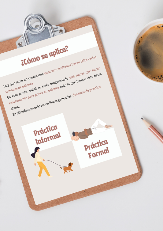 Material Terapéutico Customizable para Psicólogos: Mindfulness Cintia Tur Psicóloga