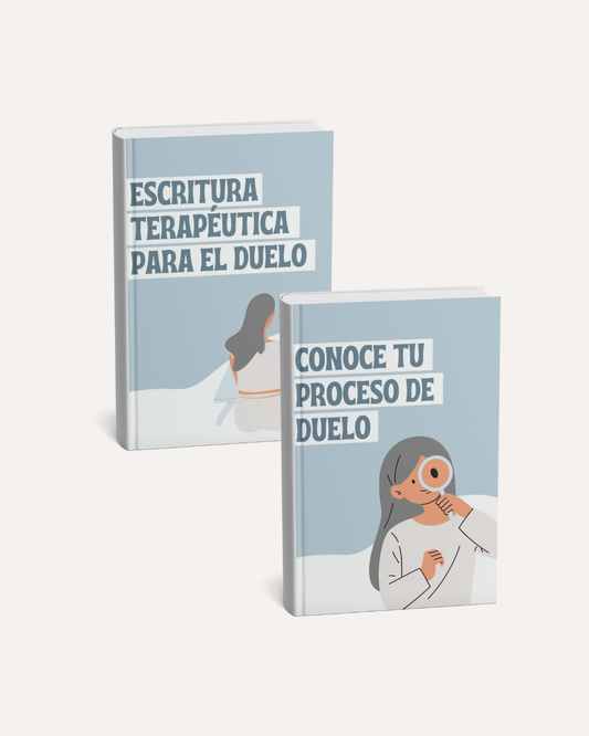 Pack Duelo: Materiales Terapéuticos Customizables para Psicólogos Cintia Tur Psicóloga
